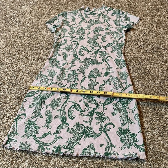 Urban Outfitters Paisley Mini Dress Size Medium - Picture 11 of 12